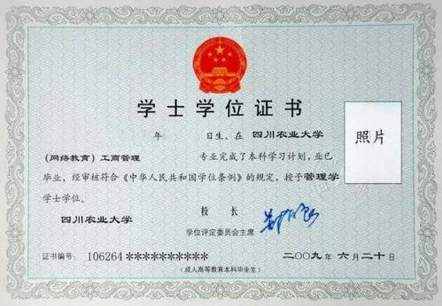 本科自考沒學(xué)位證書