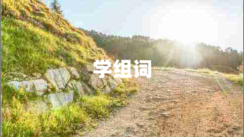 學組詞