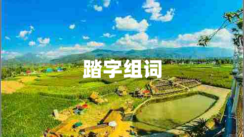 踏字組詞