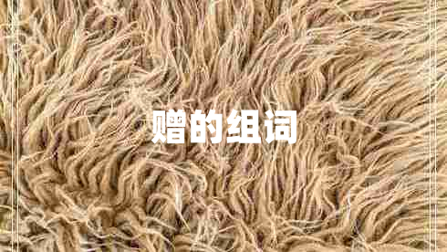 贈(zèng)的組詞