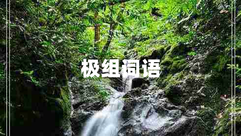 極組詞語