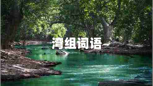 灣組詞語