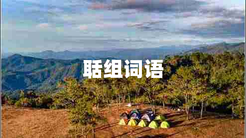 聒組詞語