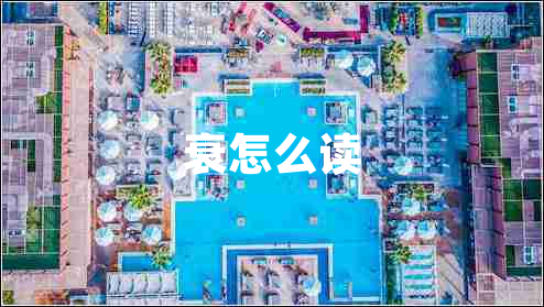 衰怎么讀