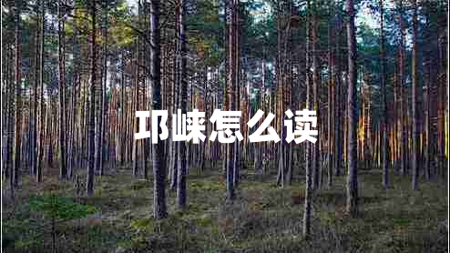 邛崍?jiān)趺醋x