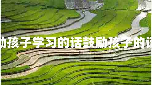 鼓勵(lì)孩子學(xué)習(xí)的話鼓勵(lì)孩子的話語