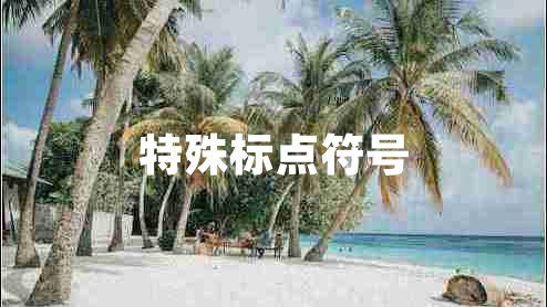 特殊標點符號