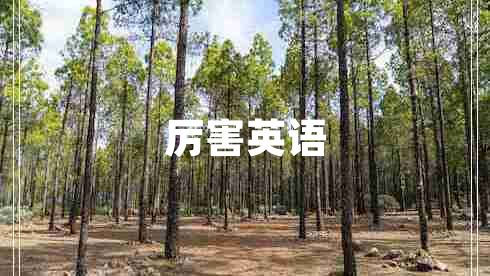 厲害英語