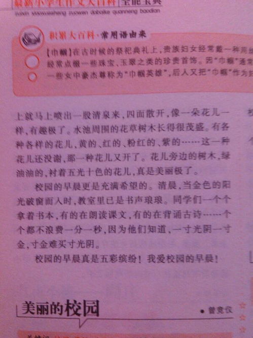 寫人的校園作文500字