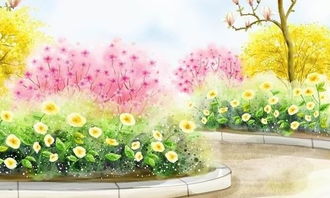寫校園的一處景物花壇作文四百字