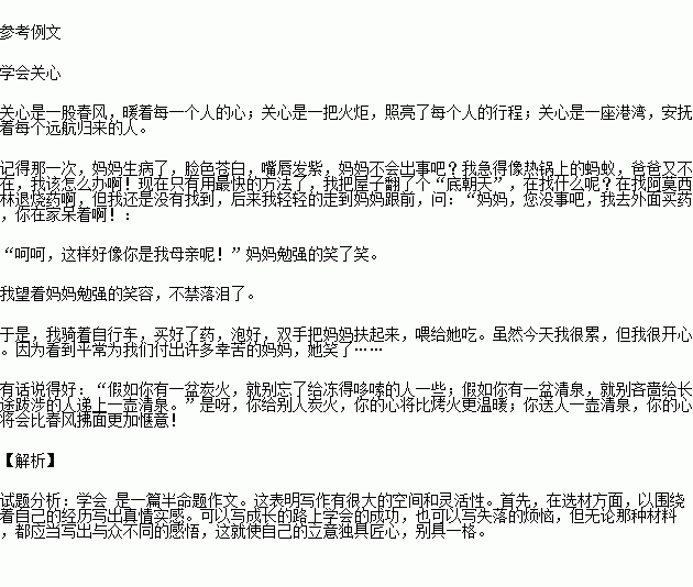 小說作文500字六級(jí)有丁香花的校園