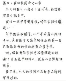 校園橾場100字作文