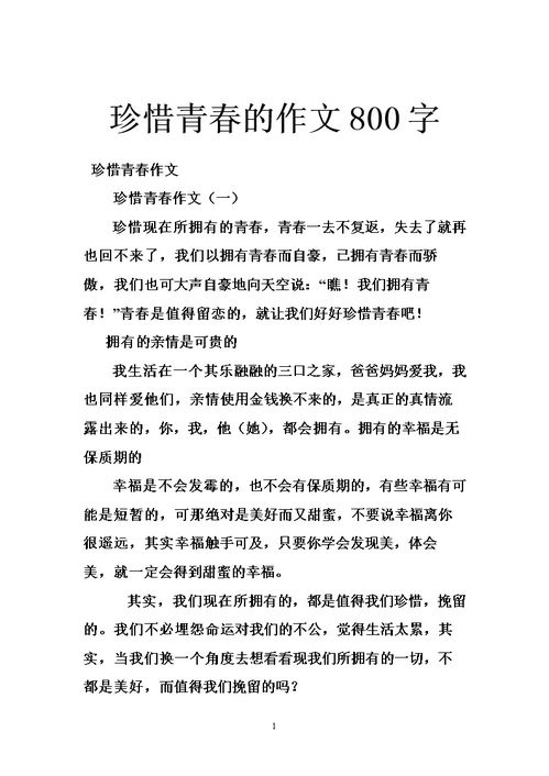 我的青春快樂校園作文800字