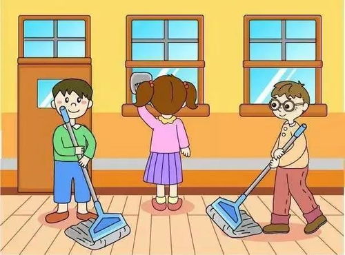 校園打掃衛(wèi)生二級(jí)作文