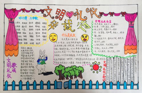 手抄報(bào)之文明校園的作文200字