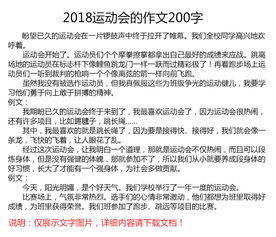 校園運(yùn)動會的消息作文200字