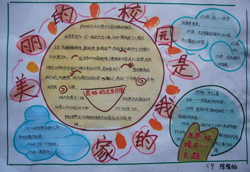 作文,簡短,校園,手抄報(bào)