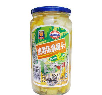 泡在罐頭瓶里的方便面，充滿了愛！