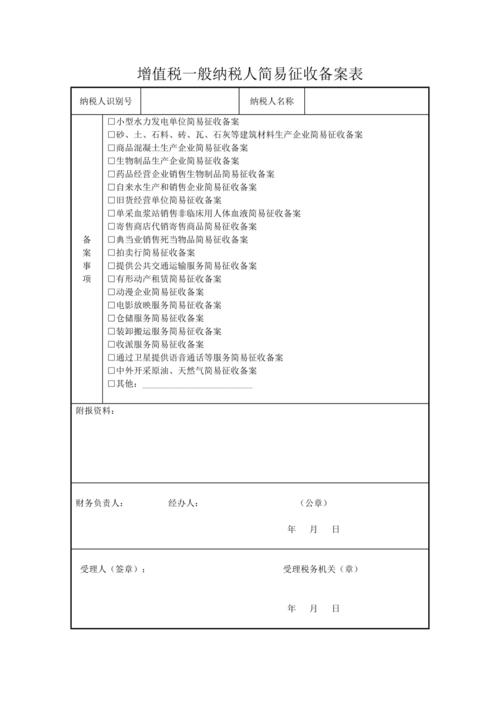 簡易征收還需要在主管稅務(wù)局備案嗎？