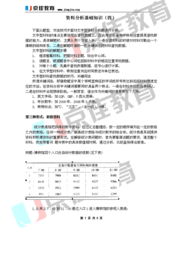 基礎(chǔ)知識(shí)資料