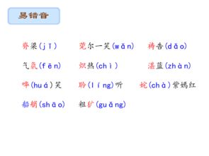 五級語文下冊基礎知識歸類課件