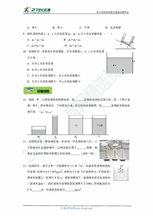 壓強基礎(chǔ)知識