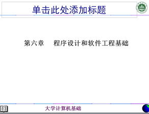 程序設(shè)計基礎(chǔ)知識ppt