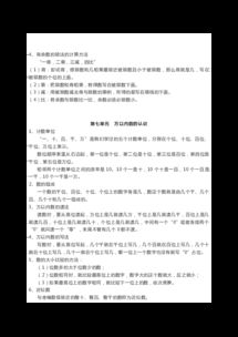 人教版二級下冊數(shù)學基礎知識題