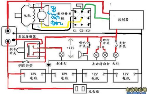 農(nóng)用三輪車電路,時(shí)風(fēng)農(nóng)用三輪車電路,農(nóng)用三輪車電路實(shí)物圖