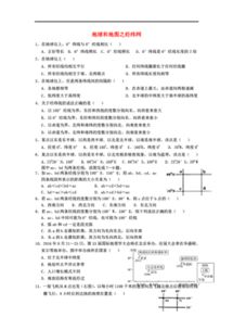 高二,基礎知識,地圖,經緯網
